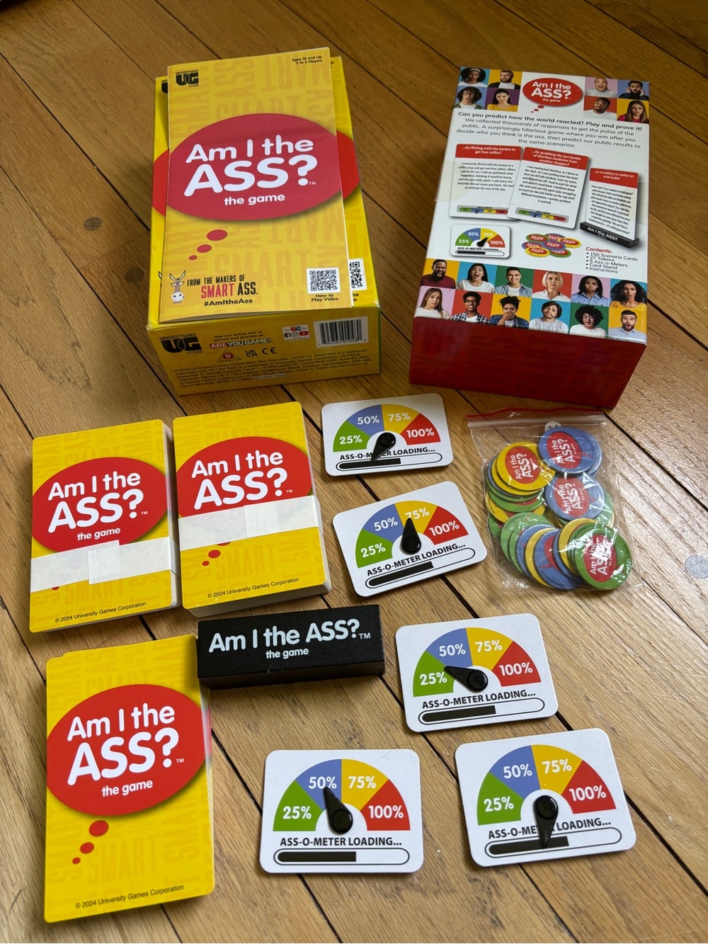Am I the ASS? Party Card Game - NWOT